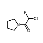 CAS 登录号：114020-91-6， 2-氯-2-氟-1-(1-吡咯烷基)乙酮