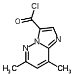 CAS#: 114040-10-7, 6,8-Dimethylimidazo[1,2-b]Pyridazine-3-Carbonyl Chloride