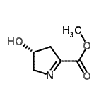 CAS#: 114046-87-6, Methyl (3R)-3-Hydroxy-3,4-Dihydro-2H-Pyrrole-5-Carboxylate