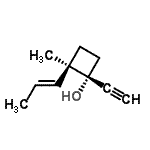 CAS#: 114058-98-9, (1R,2R)-1-Ethynyl-2-Methyl-2-[(1E)-1-Propen-1-Yl]Cyclobutanol