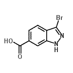 CAS#: 114086-30-5, 3-Bromo-1H-Indazole-6-Carboxylic Acid