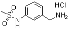 CAS 登录号：114100-09-3， N-[3-(氨基甲基)苯基]甲烷磺酰胺盐酸盐(1:1)