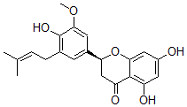 CAS 登录号：114340-00-0， 5'-异戊烯基高圣草酚
