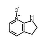 CAS#: 114402-41-4, 2,3-Dihydro-1H-Pyrrolo[2,3-b]Pyridine 7-Oxide