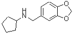 CAS#: 114413-77-3, N-(1,3-Benzodioxol-5-Ylmethyl)Cyclopentanamine