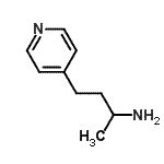 CAS 登录号：114425-75-1， 4-(4-吡啶基)-2-丁胺