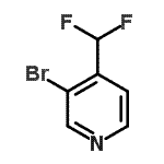 CAS 登录号：114468-05-2， 3-溴-4-(二氟甲基)吡啶