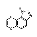CAS#: 114535-43-2, 1H-[1,4]Dioxino[2,3-e]Benzimidazole