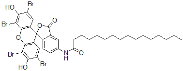 CAS#: 114586-25-3, 5-(N-Hexadecanoyl)Aminoeosin