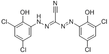 CAS#: 114592-65-3, 2-[2-(3,5-Dichloro-2-Hydroxyphenyl)Diazenyl]-2-[2-(3,5-Dichloro-2-Hydroxyphenyl)Hydrazinylidene]-Acetonitrile