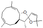 CAS#: 114763-51-8, (2R,3R,3aR,6E,10E,11aR)-3,5',5',6,10-Pentamethylspiro[3A,4,5,8,9,11alpha-Hexahydro-3H-Cyclodeca[d]Furan-2,2'-Furan]
