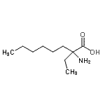 CAS#: 114781-07-6, 2-Amino-2-Ethyloctanoic Acid