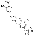 CAS#: 114787-83-6, Methyl 1-(3-Methyl-4-Nitrobenzyl)-N-{[(2-Methyl-2-Propanyl)Oxy]Carbonyl}-L-Histidinate