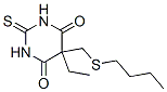 CAS#: 115-59-3, 5-(Butylsulfanylmethyl)-5-Ethyl-2-Sulfanylidene-1,3-Diazinane-4,6-Dione