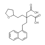 CAS#: 115025-90-6, 3-[2-(1-Naphthyl)Ethyl]-3-[2-(Tetrahydro-2-Furanyl)Ethyl]Pentanedioic Acid