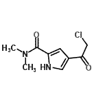 CAS#: 115027-25-3, 4-(Chloroacetyl)-N,N-Dimethyl-1H-Pyrrole-2-Carboxamide