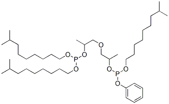 CAS#: 115035-49-9, Phosphorous Acid 2-[2-[[Bis(Isodecyloxy)Phosphino]Oxy]Propoxy]-1-Methylethyl Isodecyl Phenyl Ester