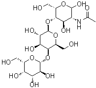 CAS#: 115114-32-4, beta-L-Galactopyranosyl-(1->4)-beta-L-Galactopyranosyl-(1->4)-2-Acetamido-2-Deoxy-L-Idopyranose