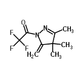 CAS#: 115174-64-6, 2,2,2-Trifluoro-1-(3,4,4-Trimethyl-5-Methylene-4,5-Dihydro-1H-Pyrazol-1-Yl)Ethanone