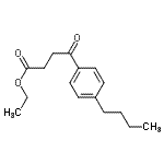 CAS 登录号：115199-55-8， 乙基4-(4-丁基苯基)-4-氧代丁酸酯