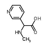 CAS#: 115200-98-1, (Methylamino)(3-Pyridinyl)Acetic Acid
