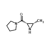 CAS 登录号：115201-07-5， [(2S,3S)-3-甲基-2-氮丙啶基](1-吡咯烷基)甲酮