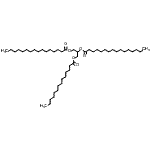 CAS#: 115223-98-8, 3-(Tetradecanoyloxy)-1,2-Propanediyl Dihexadecanoate