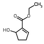 CAS 登录号：115401-40-6， 乙基5-羟基-1-环戊烯-1-羧酸酯