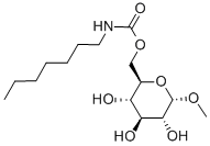 CAS 登录号：115457-83-5， 6-O-(N-庚基氨基甲酰)甲基葡糖苷
