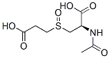 CAS 登录号：115473-37-5， N-乙酰基-S-(2-羧基乙基)半胱氨酸亚砜