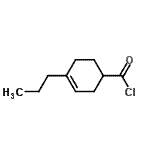CAS 登录号：115498-53-8， 4-丙基-3-环己烯-1-甲酰氯