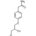 CAS#: 115538-83-5, 2-[4-(3-Chloro-2-Hydroxypropoxy)Phenyl]Acetamide