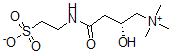 CAS 登录号：115586-21-5， 2-[[(3R)-3-羟基-4-三甲基铵基丁酰基]氨基]乙烷磺酸内盐