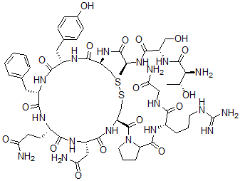 CAS 登录号：115712-78-2， 苏氨酰(10)-丝氨酰(11)-丙氨酰(12)-精氨酸加压素