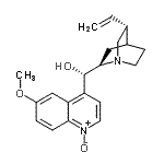 CAS 登录号：115730-97-7， (S)-(6-甲氧基-1-氧代-4-喹啉基)[(2R,5R)-5-乙烯基-1-氮杂双环[2.2.2]辛-2-基]甲醇