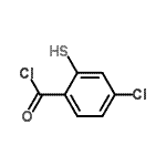 CAS#: 115768-64-4, 4-Chloro-2-Sulfanylbenzoyl Chloride