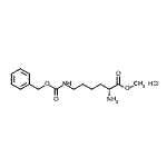 CAS 登录号：1158-35-6， 甲基N<sup>6</sup>-[(苄氧基)羰基]-D-赖氨酸酯盐酸盐(1:1)
