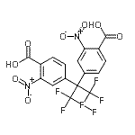 CAS#: 115873-09-1, 4,4'-(1,1,1,3,3,3-Hexafluoro-2,2-Propanediyl)Bis(2-Nitrobenzoic Acid)