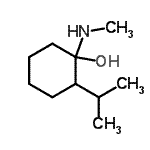 CAS#: 115886-68-5, 2-Isopropyl-1-(Methylamino)Cyclohexanol