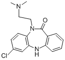 CAS 登录号：1159-93-9， 2-氯-5-(2-二甲基氨基乙基)-11H-苯并[b][1,4]苯并二氮杂卓-6-酮