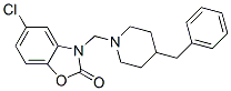 CAS 登录号：115967-02-7， 3-[(4-苄基-1-哌啶基)甲基]-5-氯-苯并恶唑-2-酮