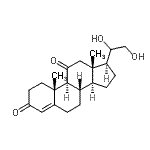 CAS#: 116-56-3, 20,21-Dihydroxypregn-4-Ene-3,11-Dione