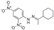 CAS 登录号：1160-74-3， N-(1-环己基亚乙基氨基)-2,4-二硝基苯胺