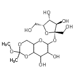 CAS 登录号：116015-72-6， 蔗糖4,6-甲基原酸酯