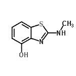 CAS#: 116033-56-8, 2-(Methylamino)-1,3-Benzothiazol-4-Ol