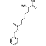 CAS 登录号：116052-00-7， (2S)-2-氨基-8-(苄氧基)-8-氧代辛酸
