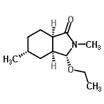 CAS#: 116072-16-3, (3R,3aS,5R,7aR)-3-Ethoxy-2,5-Dimethyloctahydro-1H-Isoindol-1-One