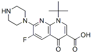 CAS#: 116162-91-5, 1-Tert-Butyl-6-Fluoro-4-Oxo-7-Piperazin-1-Yl-1,8-Naphthyridine-3-Carboxylic Acid