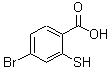 CAS#: 116209-30-4, 4-Bromo-2-Sulfanylbenzoic Acid