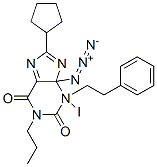 CAS#: 116370-33-3, 3-(2-(4-Azido-3-(Iodo-125I)Phenyl)Ethyl)-8-Cyclopentyl-3,7-Dihydro-1-Propyl-1H-Purine-2,6-Dione